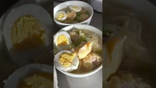 Homemade Wonton noodle soup [upl. by Ramberg769]