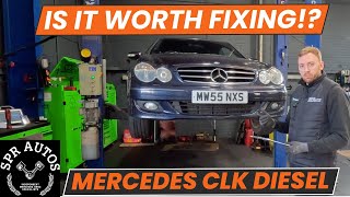 IS IT WORTH FIXING HIGH MILEAGE MERCEDES W209 CLK DIESEL [upl. by Ppik]