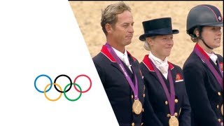 Great Britain Gold  Team Dressage  London 2012 Olympics [upl. by Sualocin]