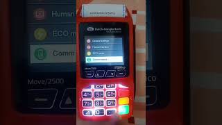 Pos Machine 2G3G Convert Ingenico Move2500 [upl. by Dlanger]