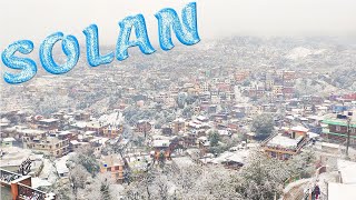 Snowfall in Solan  Snowfall  Solan  Solan during Snowfall  Winters in Solan  Beautiful Solan [upl. by Gibeon]