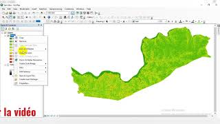 🔴 ArcGis  Générer les Pentes à partir dun MNT dans ArcMap [upl. by Bertilla]