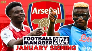 OSIMHEN is AMAZING in FM24  Arsenal FM24 BETA Save  6  Football Manager 2024 Experiment [upl. by Nicholson]