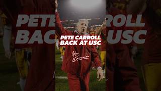 Pete Carroll Is Back At USC [upl. by Ammamaria929]