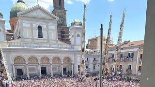 Festa dei Gigli Nola 2023 momenti salienti di tutta la festa [upl. by Llehsam713]