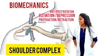 sternoclavicular joint biomechanics elevationdepressionprotracrionretraction in tamil [upl. by Socram]