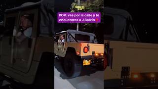 J BALVIN EN SU CAMIONETA NUEVA 😱  VIRAL 2024 jbalvin shorts viralshort [upl. by Starla]