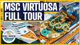 MSC Virtuosa Cruise Ship Tour and NEW Boarding Process [upl. by Rucker]