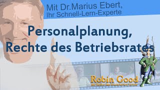 Personalplanung Rechte des Betriebsrates [upl. by Rodrich]