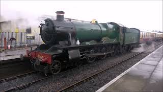 DUNSTER BY CANDLELIGHT TRAIN FROM BISHOPS LYDEARD NONSTOP FOR MINEHEAD 2018 [upl. by Nyleikcaj]