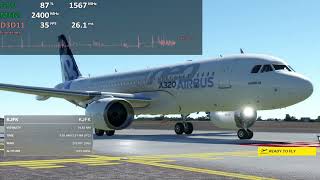 AMD Ryzen 7 6800U APU Gaming Test Microsoft Flight Simulator 2020 [upl. by Montagu837]