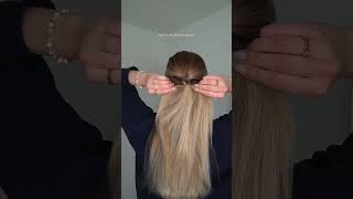 LA coiffure de cet automne 🍂 hairtutorial [upl. by Girardo]