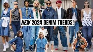 Top 10 Denim Fashion Trends Taking 2024 By Storm [upl. by Aselehc6]