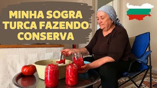 COMO FAZER CONSERVAS APRENDENDO COM MINHA SOGRA TURCA [upl. by Etnovahs]