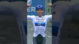 Thibau Nys powers to his first victory as European champion homeofcycling cyclocross [upl. by Coffee]