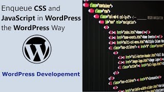 Enqueue Your Stylesheet And Script File In WordPress The Right Way [upl. by Riess]