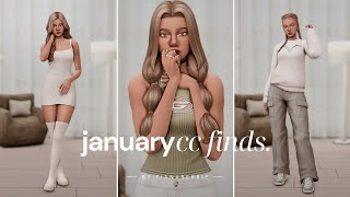 january cc finds 2024  sims 4 contenido personalizado haul  cc links [upl. by Daas]