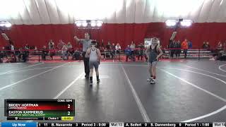 10U 93 Easton Kammerud Sarbacker Wrestling Academy Vs Brody Hoffman LaonaWabeno [upl. by Cope868]