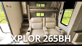 2024 Transcend Xplor 265BH  bunkhouse travel trailer [upl. by Naenej635]