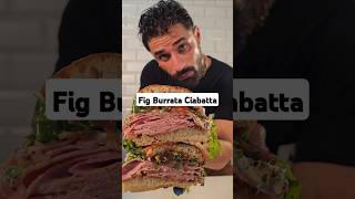 Fig Burrata Ciabatta figjam burrata ciabatta italianfood italianbread italianrecipe [upl. by Otilegna]