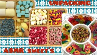 ASMR unpacking interesting sweets 🤩🥰😋👍💥💥💥 [upl. by Resneps104]