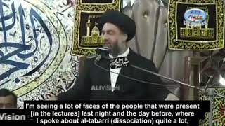 Tabarra  Why Shia do tabarra Maulana Ali Raza explains it beautifully [upl. by Carce]