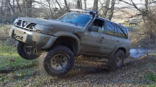 Nissan Patrol GU Y61 3 0 Facelift Off Road Test Drive [upl. by Ahsrop]