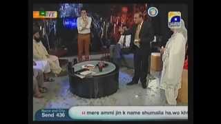 Parveen Nizami Showing Hamzad to Professor MA Noori on Geo TV [upl. by Iaj]