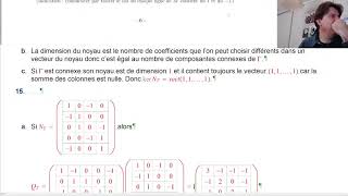 Agrégation interne mathématiques  Correction épreuve 1 2019 fin de lapartie 2 [upl. by Duomham616]