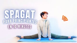 COMO HACER EL SPLIT EN UN DIA Hacer el SPAGAT Rápido y Aumentar Flexibilidad  Daniela Golubeva [upl. by Cressy140]