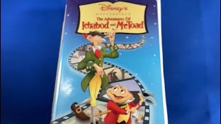 VHS The Adventures of Ichabod and Mr Toad [upl. by Adeuga]