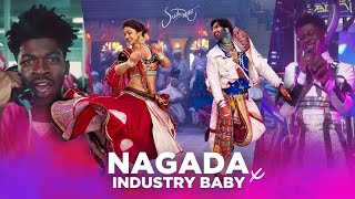 Industry Baby × Nagada Sang Dhol🔥 Sush amp Yohan Mashup [upl. by Nashom]