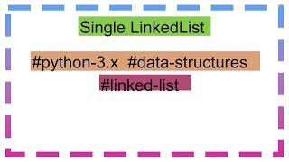 Single LinkedList [upl. by Nihs738]