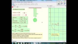 Oscillazioni di una molla [upl. by Grimaud206]