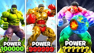 Hulk Upgrades With EVERY PUNCH In GTA 5 [upl. by Beryl302]