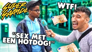 RAP EEN VERSE FOUTLOOS EN WIN €50 ROTTERDAM  SUPERGAANDE INTERVIEW [upl. by Groveman907]