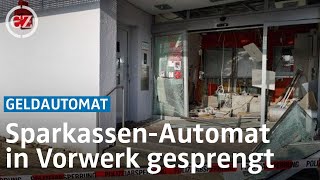 SparkassenAutomat in Vorwerk gesprengt [upl. by Mariele]