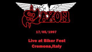 Saxon  17051997 Live in CremonaItaly Full Video Concert [upl. by Geer]