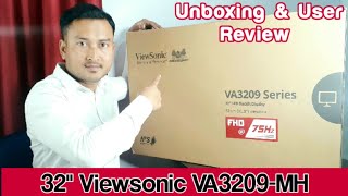 Viewsonic VA3209MH 32inch Monitor Review  User Experience  Unboxing amp Review  Monitor under 15K [upl. by Garratt779]