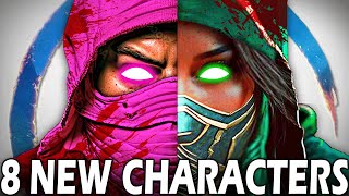 Mortal Kombat 1  8 New Characters Explained [upl. by Clarise]