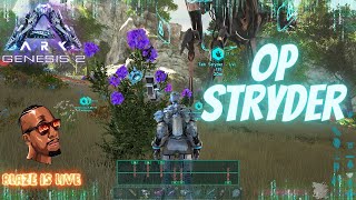 Taming the most OP Tek Stryder  Ark Survival Official Xbox PVP [upl. by Okin]