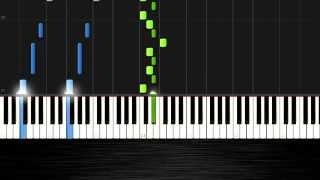 Ludovico Einaudi  Primavera  Piano Tutorial by PlutaX  Synthesia [upl. by Korns994]