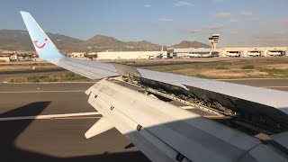 LANDING  TUIfly  Boeing 737800  Gran Canaria Airport [upl. by Towers195]