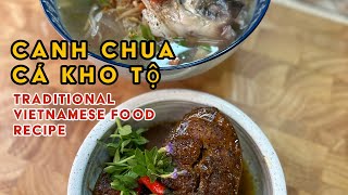 Canh Chua Ca Kho To  Vietnamese Food Recipe [upl. by Adiuqal]