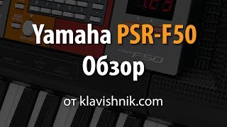 Yamaha PSR F50 Краткий обзор и демонстрация звучания [upl. by Cowles]