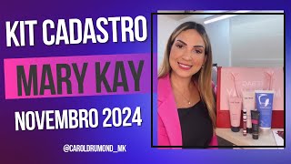 KIT CADASTRO MARY KAY NOVEMBRO 2024 [upl. by Amberly]