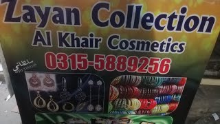 zayan collection Al khair cosmetic dhok hasu rawalpindi visit my shop [upl. by Zena]