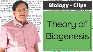 Theory of Biogenesis  Biology Clips [upl. by Elmaleh]