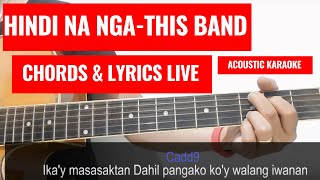 This Band  Hindi Na Nga Lyric Video w Chords [upl. by Krongold899]