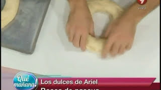 Los dulces de Ariel Rosca de pascua [upl. by Islek]